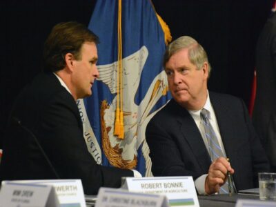 Bonnie with Tom Vilsack (1)