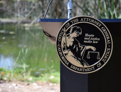 attorney general podium wetland