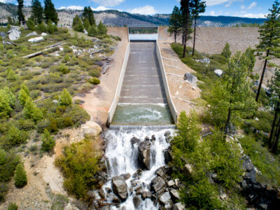 DWR Antelope Lake Dam on SWP