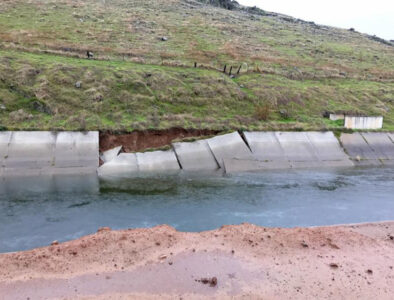 Friant-Kern Canal subsidence