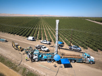 Groundwater monitoring well DWR