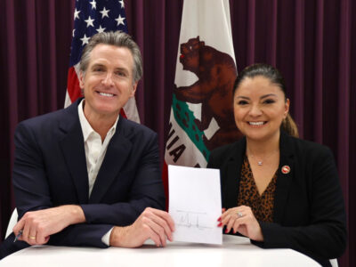 Newsom and Lena Gonzalez