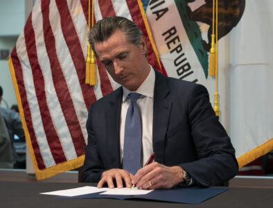 Newsom signing order