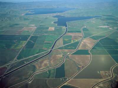 San Luis Reservoir and the San Joaquin Valley