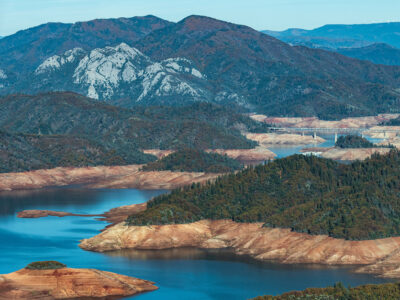 Shasta Lake drought levels