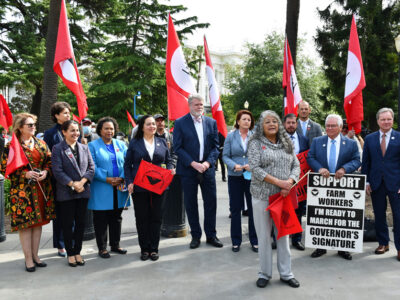 United Farm Workers rally for AB 2183