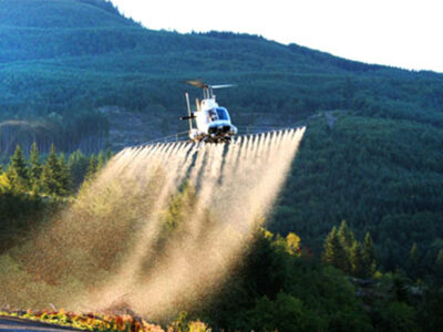 helicopter sprayer