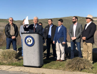 Jim Costa at Friant Dam