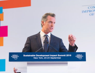 Gavin Newsom at Climate Week