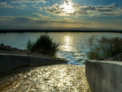 recharge pond DWR