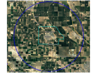 Shafter map