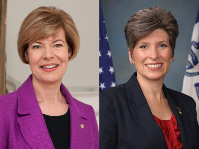 Tammy Baldwin and Joni Ernst