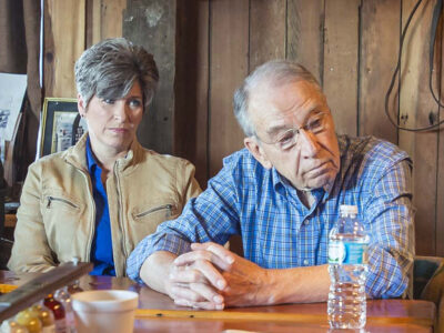 Chuck Grassley and Joni Ernst