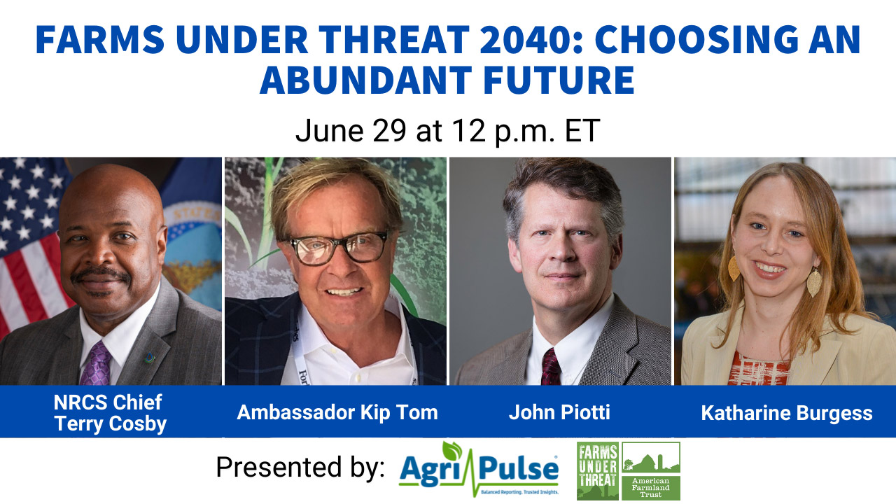 Farms Under Threat 2040: Choosing An Abundant Future