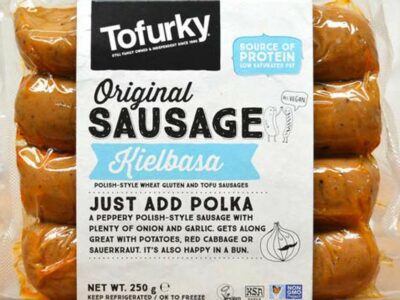 Tofurky sausage