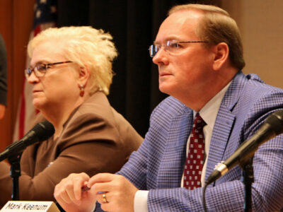 Sally Rockey and Mark Keenum