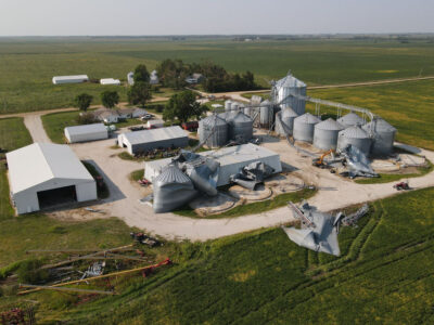 Ron Heck grain bins