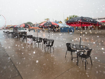 empty state fairgrounds