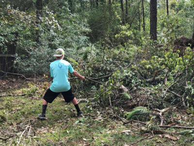 Hurricane Laura damage