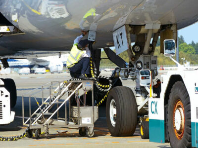 refueling airplane