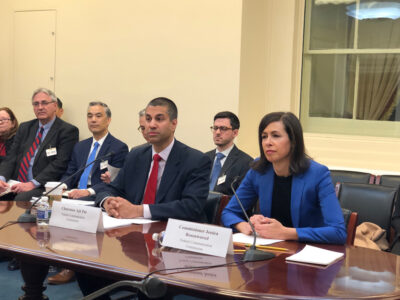 Ajit Pai and Jessica Rosenworcel