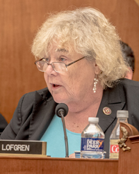 Rep. Zoe Lofgren, D-Calif.