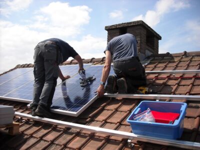 solar panels installation