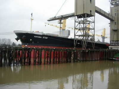 Panamax Vessel US Wheat