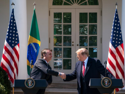 Donald Trump and Jair Bolsonaro