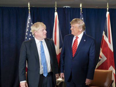 Donald Trump and Boris Johnson