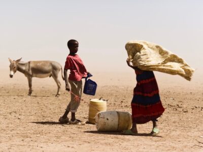 USAID photo of woman/boy