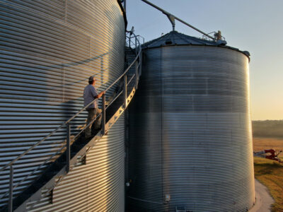 Grain bins