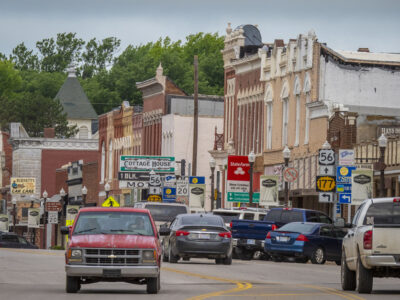 Rural main street