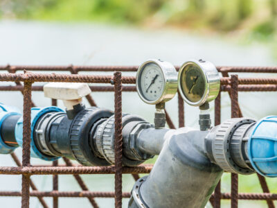 Water pump gauges