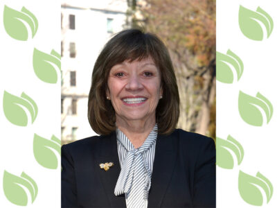 Headshot of Secretary Karen Ross on an Agri-Pulse background.