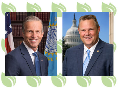 Sens. John Thune, R-S.D., and Jon Tester, D-Mont.