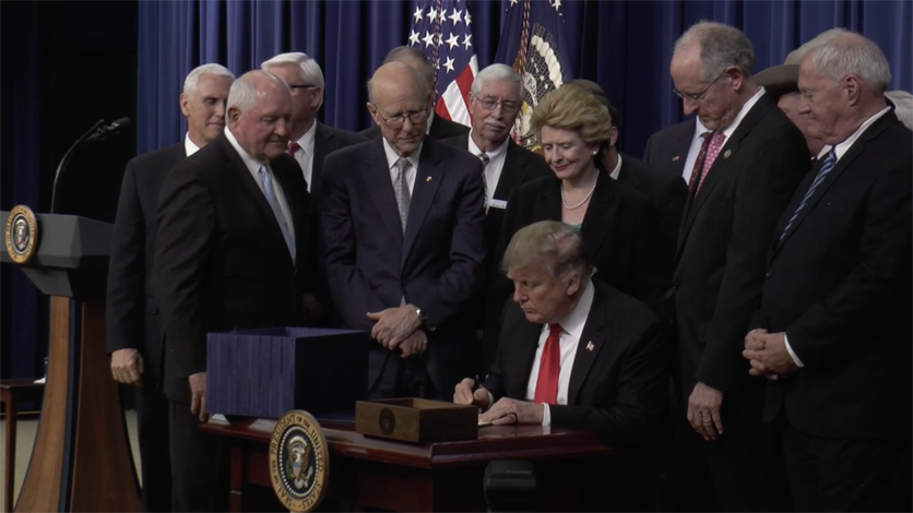 President Donald Trump Signs The 2018 Farm Bill | Agri-Pulse ...